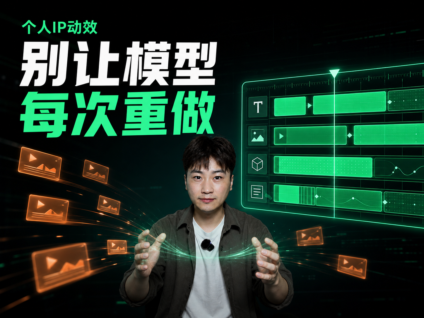 动效永远服务于口播视频封面