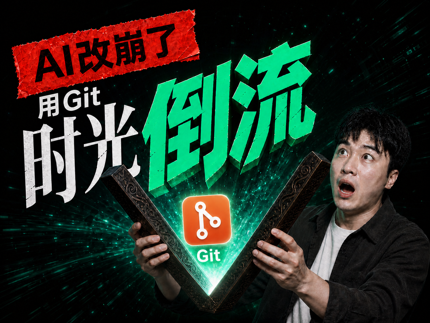 AI改崩了？其实你需要 Git视频封面