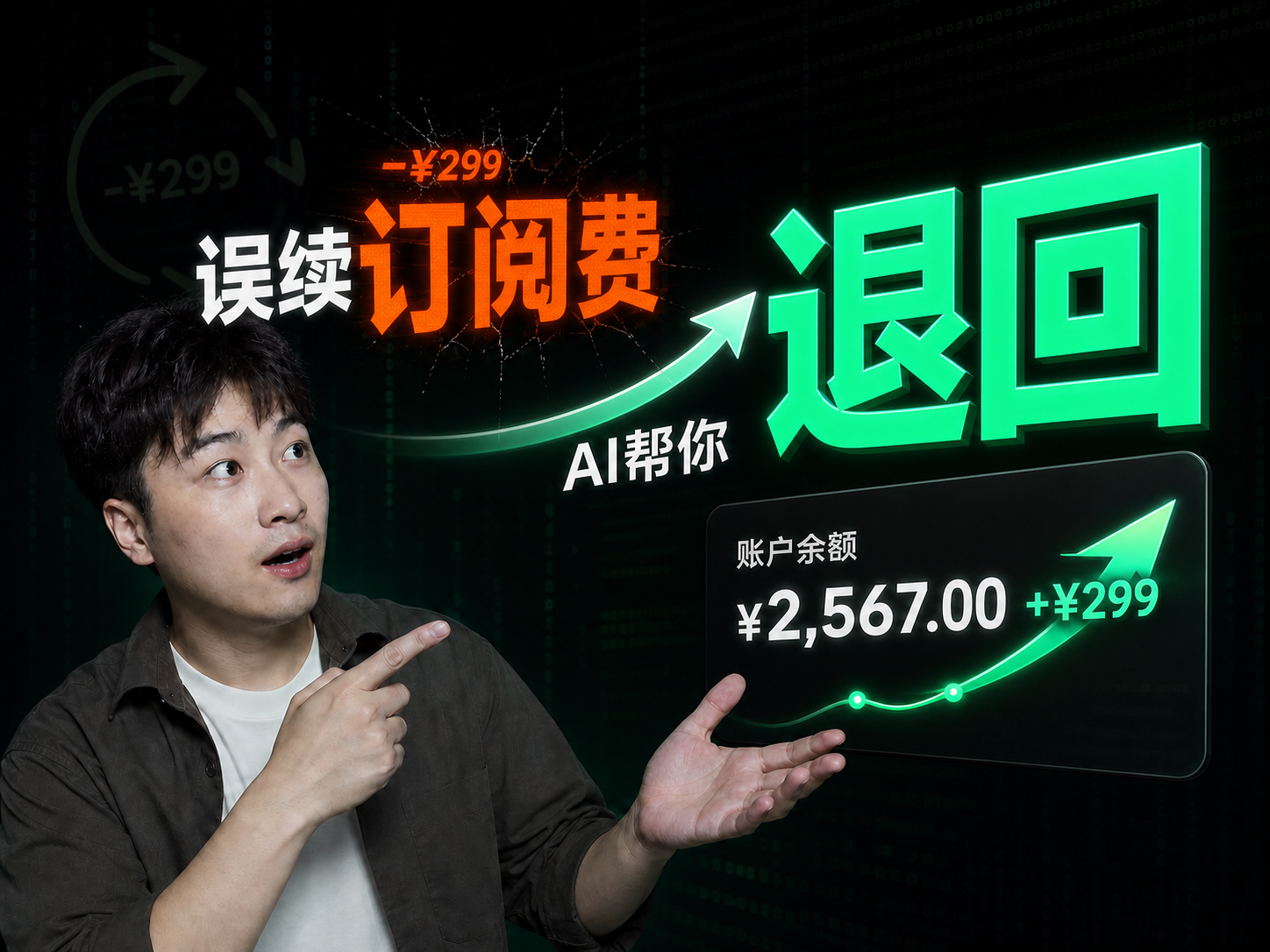 误续费后，用 AI 退订阅费视频封面